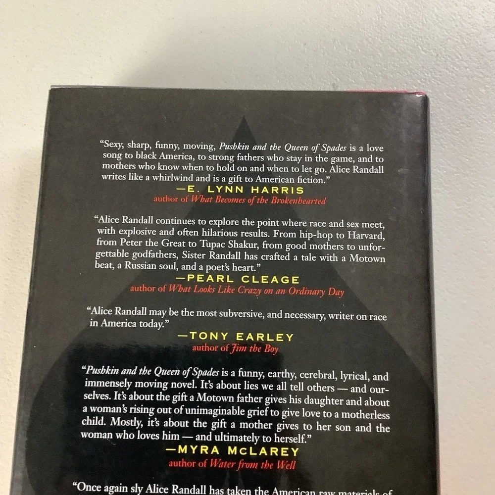 Pushkin and the‎ Queen of Spades A Novel by Alice Randall Hardcover 2004